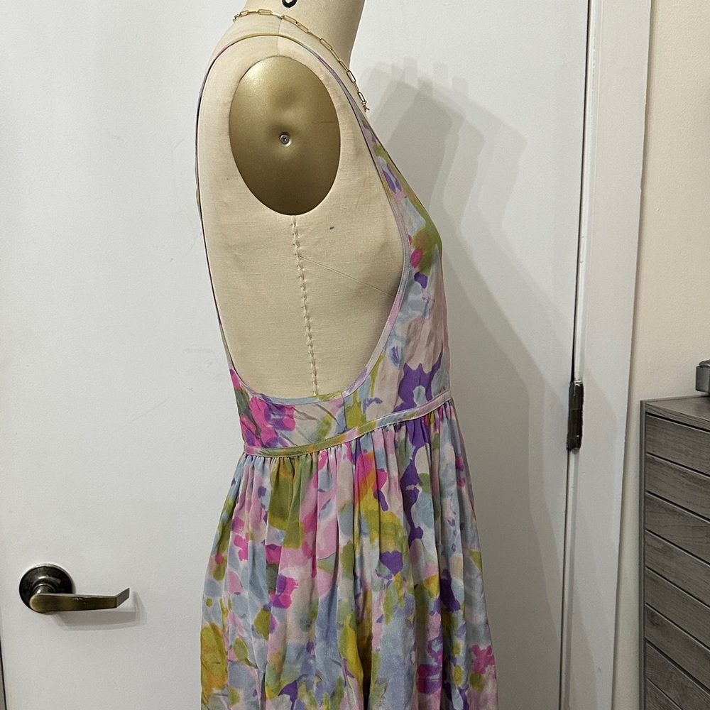 Twenty8Twelve Pastel Floral Dress in Silk - Picture 10 of 13